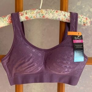 Bali Women's Deep Purple Comfort Bra